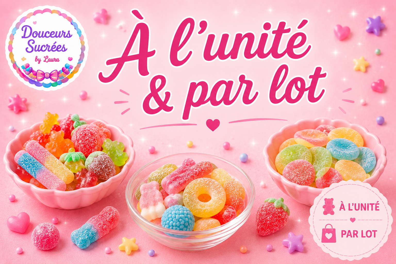 🍬 A l’unité & par lot