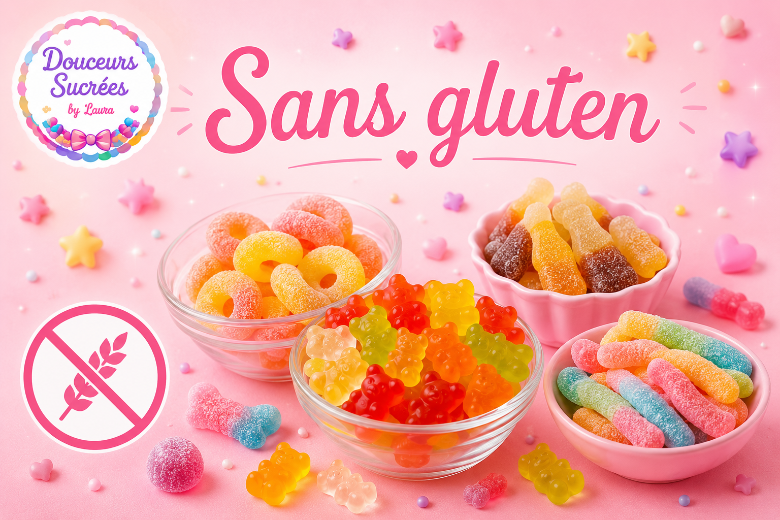 🌾 Les gourmandises sans gluten