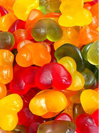Seins aux fruits (100g)